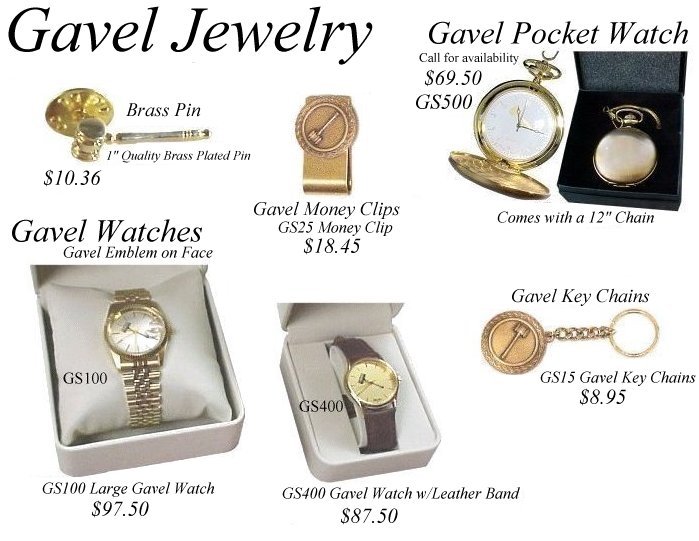 Gavel Jewelry