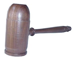 45 Cal Gavel