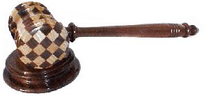 Checker Gavel