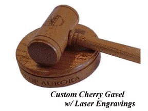 Cherry Gavel