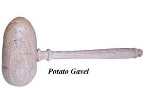 Potato Gavel