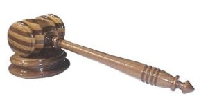 Striped Gavel