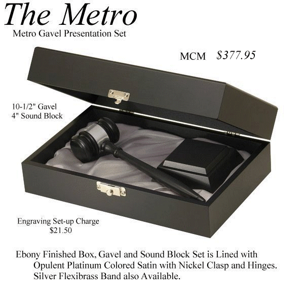 Metro Presentation Set