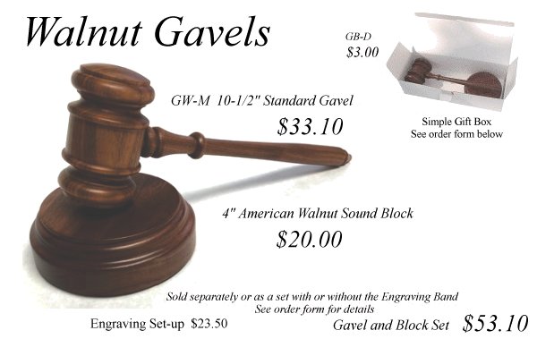 Traditional Gavel